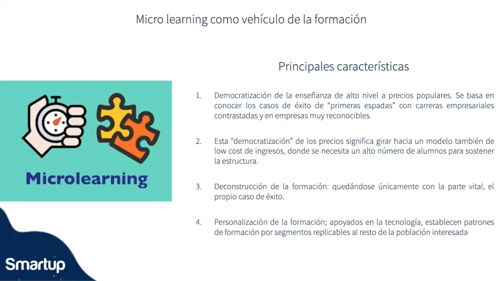 microlearning caracteristicas